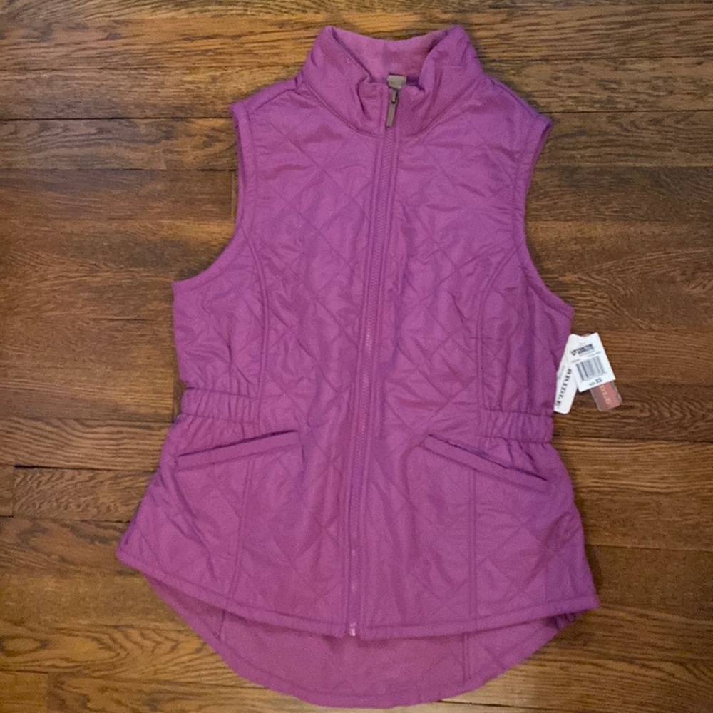 NWT Bit & Bridle purple vest